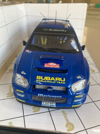 Subaru Impreza Rally Solberg Mills Scale 1/18 Burago