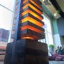 Hand crafted tiered lamp Image 2