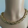 gold tone necklace Image 3