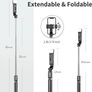 Selfie Stick Tripod with Fill Light, Tupwoon Extendable Selfie Stick 41 Inch and Flexible Phone Tripod Stand with Wireless Remote AVAILABLE IN WHITE OR BLACK (FREE SHIPPING) Image 7