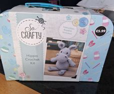 Hippo crochet kit