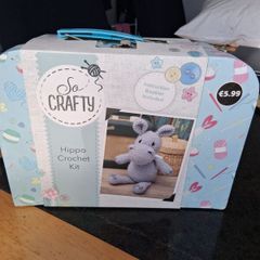Hippo crochet kit