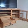 Solid Wood Corona Style TV Cabinet Image 2