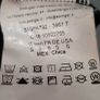 Versace Jeans Black Logo Long Sleep Top Sz S Image 5