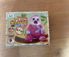 Sew your own sloth craft kit