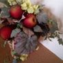 Artificial Dried Flower Arrangement in Pottery Urn. Image 2