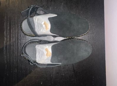 Dr Marten Mules in Black
