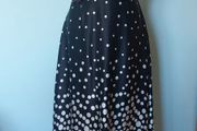 Silk Polkadot halterneck dress
