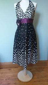 Silk Polkadot dress