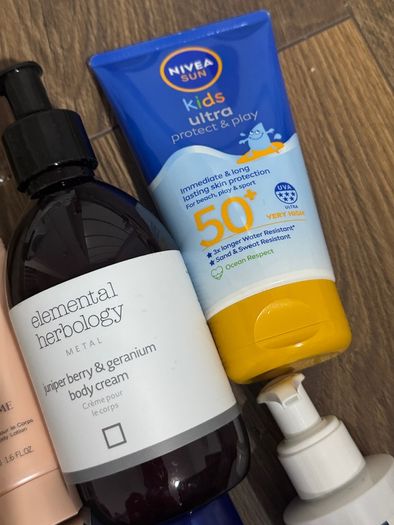 Brand new body lotion, body milk