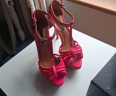 Zara Hot Pink Heels