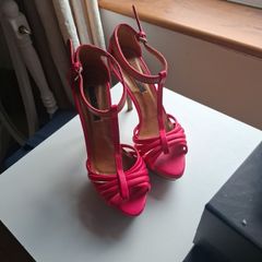 Zara Hot Pink Heels
