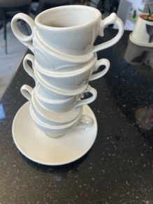 Stacked cups ornament