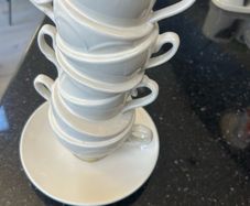 Stacked cups ornament