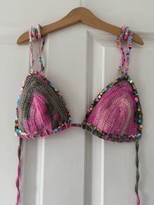 Beautiful crochet summer bras