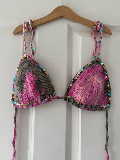 Beautiful crochet summer bras