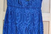 Lace dress Anna Leah French Navy