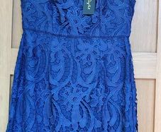 Lace dress Anna Leah French Navy