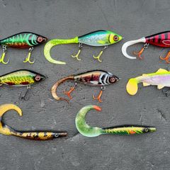 Pike Lures Guppie's + Lemon Trout