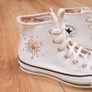 Converse Mystic World White High Top Embroidered Canvas Chuck Taylor All Star 1970s 5UK/37.5EU Image 4