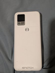 ISNATCH 20,000 mAh Powerbank 22.5W Charging
