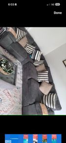corner sofa & Swivel chair