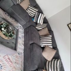 corner sofa & Swivel chair