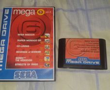 Boxed Mega Games 6  Top Sega Mega Drive  For Sale Here