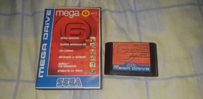 Boxed Mega Games 6  Top Sega Mega Drive  For Sale Here
