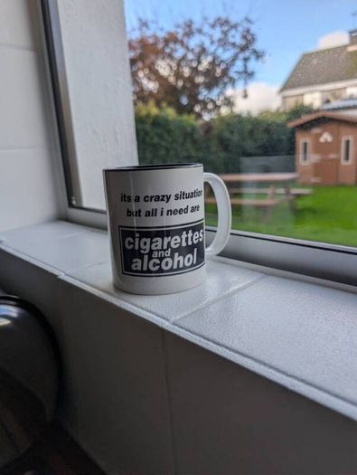 Oasis Inspired Coffee Mug