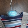Boys Dungarees Stripe Top 6-9mths Image 2