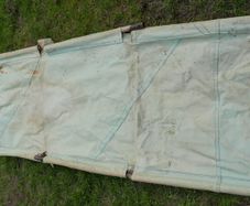 WW2 period folding Officer's canvas bed