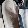 size 6 Fiorella navy wedge sandal Image 3