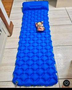2x New Self inflatable camping mats with built in pump and Headrest