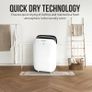 20L Dehumidifier for Home & Basement, Energy Efficient Moisture Removal, Digital Humidity Control, Laundry Drying Mode, Quiet Operation, Continuous Drain Image 9