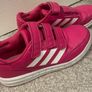 Pink Velcro adidas shoes 2uk Image 5