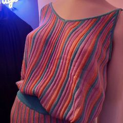 Kilky Paris Metallic Knit Co-ord Two Piece