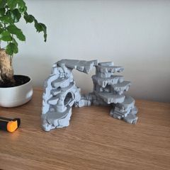 3D printed terrarium decoration