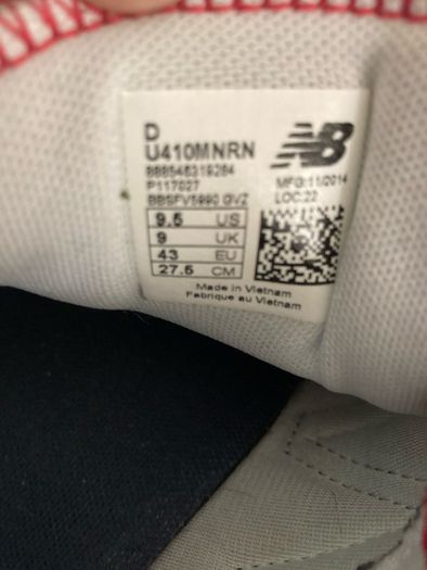 new balance red trainers