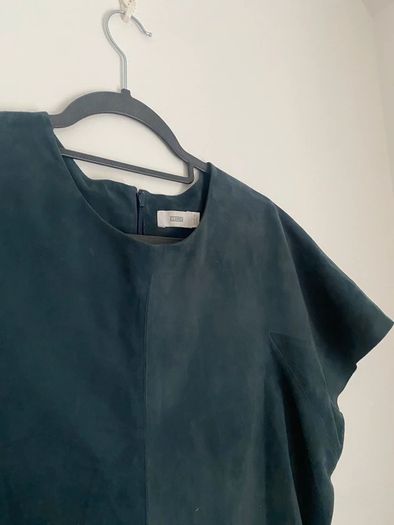 Closed - 100% Lamb Leather Suede Shift Dress