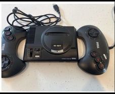 Official sega mega drive mini + 2 controllers + 42 preloaded games