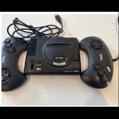 Official sega mega drive mini + 2 controllers + 42 preloaded games