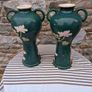 Vintage pair of Art Nouveau Vase Image 4