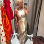zara one shoulder lace dress Image 2