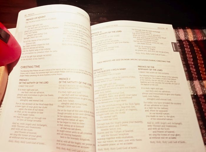 2013. Parish Mass Book. Yeara A. Volume 1.