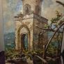 Signed Oil on Canvas "Folly" Image 3