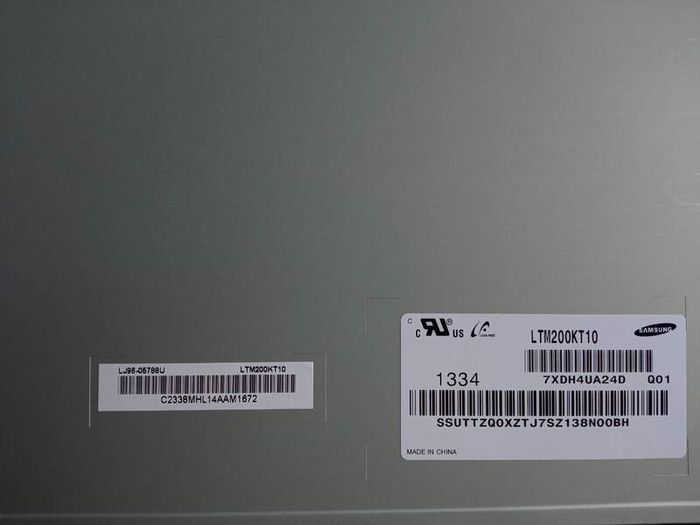 Samsung Ltm200kt10 20" Lcd Panel For Hp Pro 3520 Aio