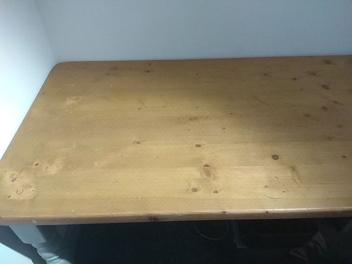 Hand painted dining table