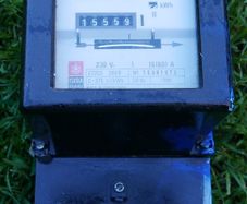 Vintage Electric Energy Meter - Works