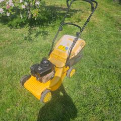 petrol lawnmower